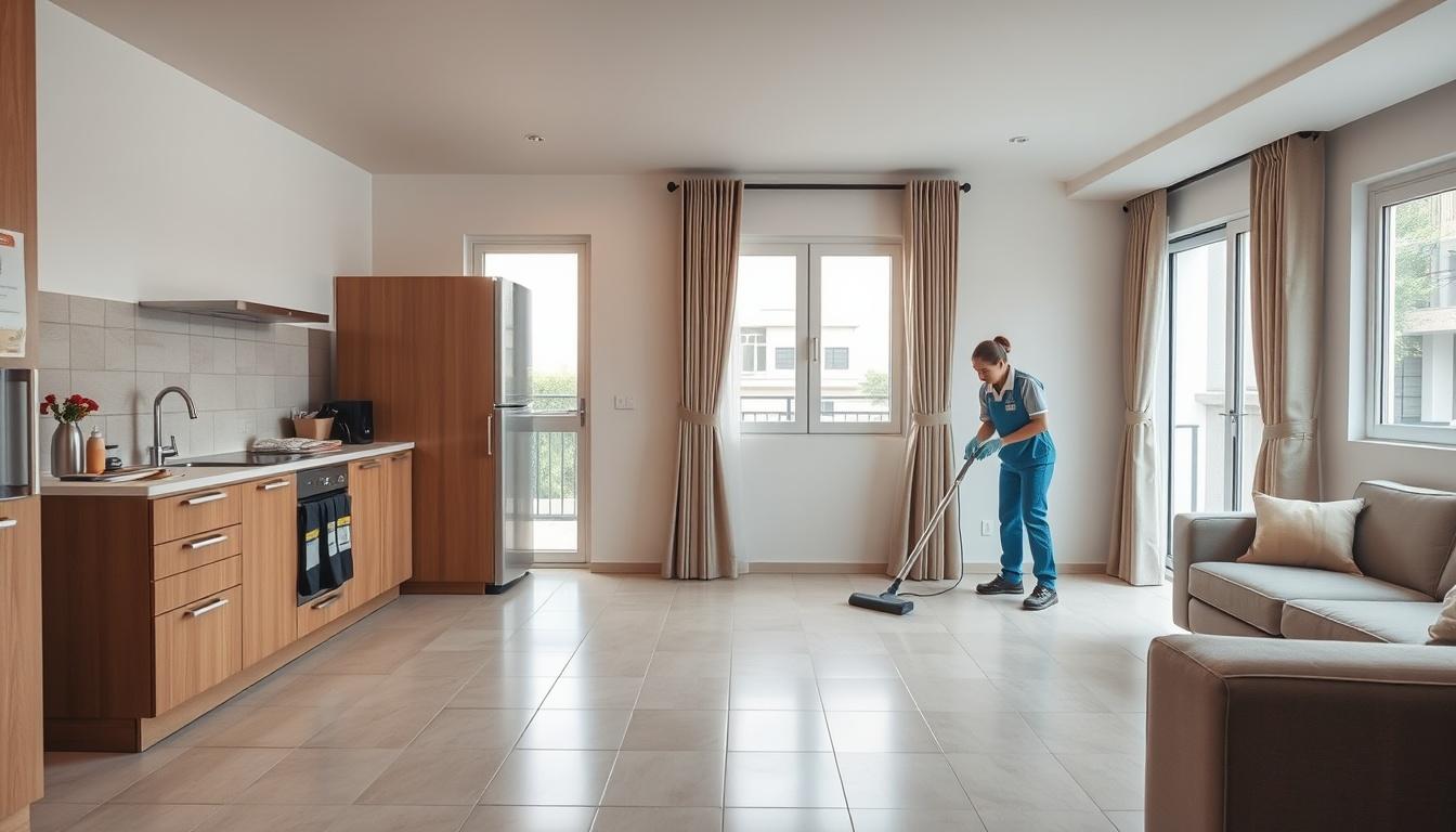 Cleaning for move-in and move-out days